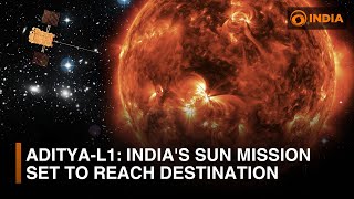 AdityaL1 Indias Sun mission set to reach destination [upl. by Mohl]