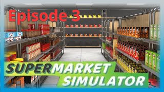 3  SuperMarket Simulator  On agrandit le magasin [upl. by Eralc]