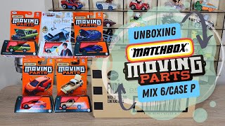 Matchbox Moving Parts 2024 Mix 6  Case P Unboxing [upl. by Uis]