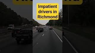 Why dont Richmond drivers have any patience Richmond Virginia USA [upl. by Syramad]