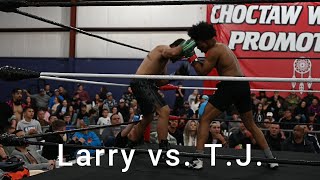 Choctaw Warrior Promotions 5 Larry vs T J [upl. by Dallon453]