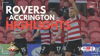 Doncaster Rovers v Accrington Stanley highlights [upl. by Nalyorf]