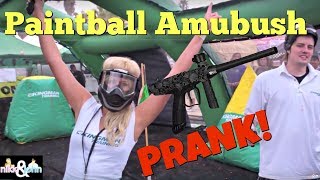 PAINTBALL AMBUSH PRANK  Top Girlfriend and Boyfriend Pranks [upl. by Nyrhtak890]