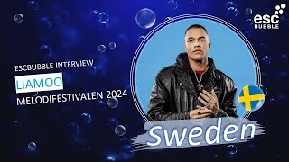 Liamoo  Dragon  Melodifestivalen 2024  Eurovision Sweden  Interview [upl. by Thayer424]