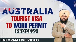 Australia Tourist Visa To Work Permit  Australia Tourist Visa  Australia Visitor Visa Update [upl. by Anaujit]