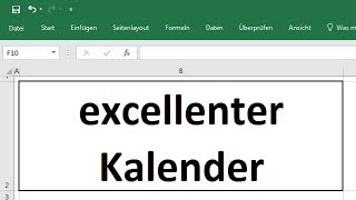 Excel 2016 TeamKalender Teil 3 ZÄHLENWENNFunktion um Urlaubstage zu zählen [upl. by Gorden]