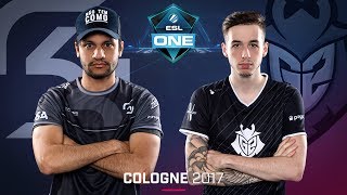 CSGO  SK vs OpTic Cbble Map 3  Quarterfinal  ESL One Cologne 2017 [upl. by Lachance]