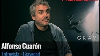 Entrevista Alfonso Cuarón por Gravedad [upl. by Svoboda]