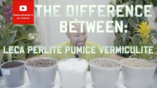 What’s the difference between LECA perlite pumice and vermiculite [upl. by Roberto]