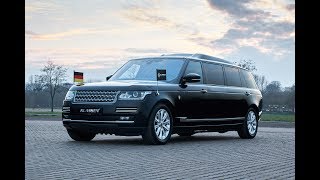 Neues Sonderschutzfahrzeug KLASSEN mit innovativer BUNKER Technologie Range Rover Staatslimousine [upl. by Artied153]