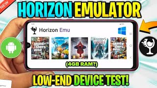 How to Download low end Device Emulator Horizon Emulator Download [upl. by Maze]