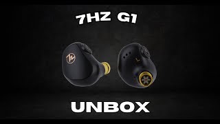 7Hz G1 Earphones UNBOX [upl. by Nnylorac]