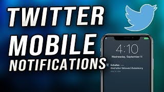 Twitter  How to Enable  Disable Notifications on iPhone [upl. by Brandy]