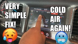 How To Fix Your Recirculating Air For 2013 Dodge ChargerChallenger EASY [upl. by Ellinet]