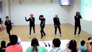 130922 Remorseless cover BAP  One Shot  COMA Hello Korea by MBK amp iTeen Audition [upl. by Desi95]