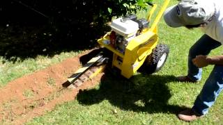 Yard trenching [upl. by Osterhus108]