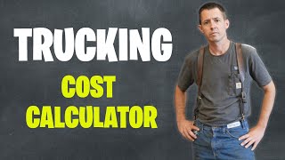 How to Calculate Trucking Cost  FREE Trucker Calculator [upl. by Tterraj]