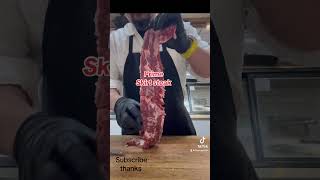 Skirt steakfood beef butcherslife cheff enjoy [upl. by Nilyaj]