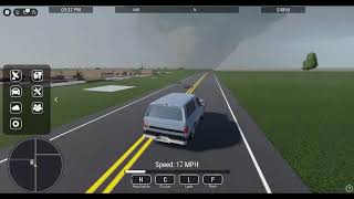 197 MPH Direct probe intercept with a EF4 Tornado  Helicity Roblox [upl. by Olim]