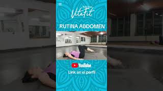 SEGUIME VITAFIT RUTINA COMPLETA PARA ABDOMEN foryou parati fyp abdomen fitness [upl. by Annoik447]