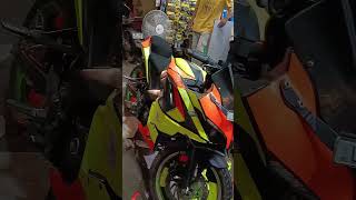 bikelamination motorcycle newlaminationrs200vsr15v3 music remix beats lamination [upl. by Llerrad]