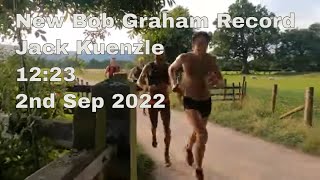 Jack Kuenzle breaks Kilian Jornets Bob Graham Record  Watch his final mile [upl. by Heim]