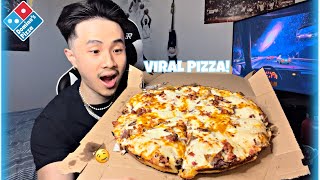 Is The Viral Dominos Pizza Worth Trying  Review [upl. by Laforge]