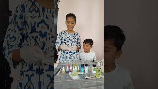 Science experiment Solid Rainbow 🌈 Aara and Nehads Showscienceexperiment science video [upl. by Repsihw]