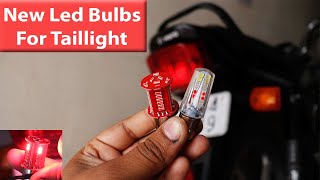 New style tail light led bulb for all motorcycles [upl. by Hatch]