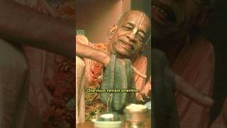 One must remain attentive attentive chanting prabhupada harekrishna mahamantra japatalk [upl. by Mena]