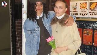 LilyRose Depp Turns 25 with Sweet Tribute from Girlfriend 070 Shake Happy Birthday My Oxygen [upl. by Ralyat]