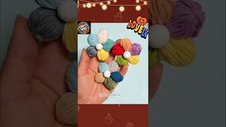 Crafting Beauty Woolen Flowers DIY  StepbyStep Wool Thread Tutorial [upl. by Atiuqiram]