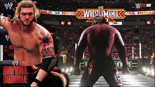 WWE 2K18 Recreation Edge Returns and Wins the Royal Rumble 2010 [upl. by Enened592]