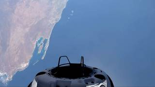 Polaris Dawn SpaceX ReEntry Splashdown Crew Return To Earth [upl. by Alphonsine]