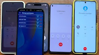 Huawei Nova 3i vs Samsung Z Flip 5 iPhone 15 PM OnePlus 8T amp Razr 40U No Caller ID Incoming Call [upl. by Nilahs922]