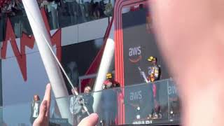 Podium Cermony  2022 Canadian Grand Prix live [upl. by Sharlene]