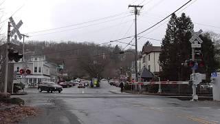 Jay Street Railroad Crossing Katonah NY [upl. by Sudderth]