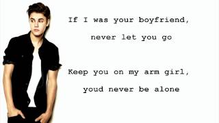 Boyfriend  Justin Bieber Lyrics [upl. by Elexa]