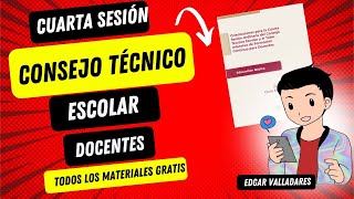 PASO A PASO CUARTA SESIÓN DE CONSEJO TÉCNICO ESCOLAR [upl. by Eizdnil]