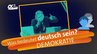 Was bedeutet deutsch sein  alpha Lernen erklärt Demokratie RESPEKT [upl. by Nylissej404]