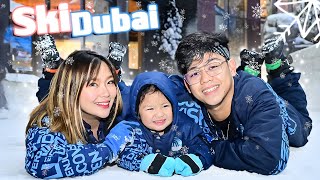 Exploring Ski Dubai with Baby Lakeisha  Carlyn Ocampo [upl. by Oibesue]