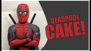 Making a DEADPOOL CAKE [upl. by Lladnyk]