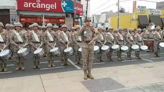 Contrapunto de Bandas Militares de Chile y Perú Tacna2017 [upl. by Gerger]