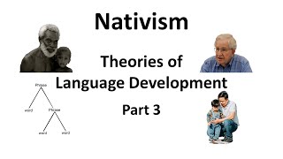 Theories of Language Development Part 3 Nativism [upl. by Rednaxela]