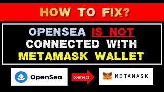 How to fix If you cannot connect Opensea account with MetaMask Wallet this video is for you [upl. by Reckford936]