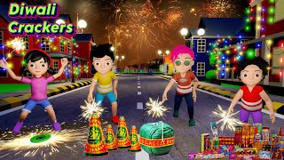 Diwali Ke Patakhe Part 13  Diwali Crackers Cartoon  Pagal Beta  Desi Comedy Video Cs Bisht Vines [upl. by Kursh829]