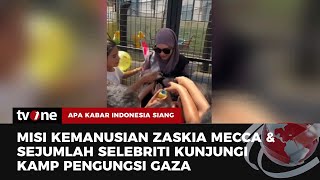 Momen Zaskia Mecca Hibur Anakanak di Palestina  AKIS tvOne [upl. by Ewens]