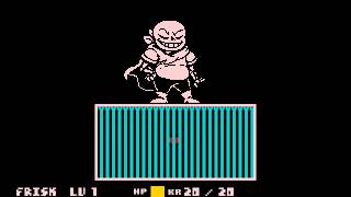 Other version underswap Sans battle undertale fangame [upl. by Preiser4]