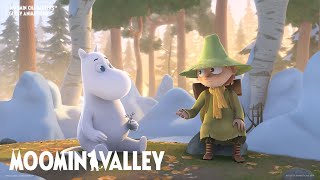 Snowy Winter Scenes from Moominvalley  Moominvalley Compilation [upl. by Kasper997]