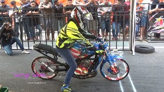 Detik2 Santy MS 62 JUARA 1 Pake NINJA 155 Kelas Wanita Drag Bike Blitar [upl. by Bora]